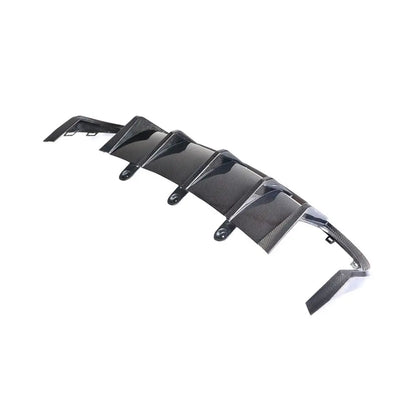 Audi A6 S-Line / S6 C7 Avant Carbon Fiber Rear Bumper Diffuser Lip 2015 - 2018