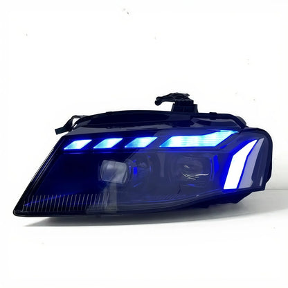 Audi A4 RS Style LED Headlight Assembly with Daytime Running Lights 2008 - 2012