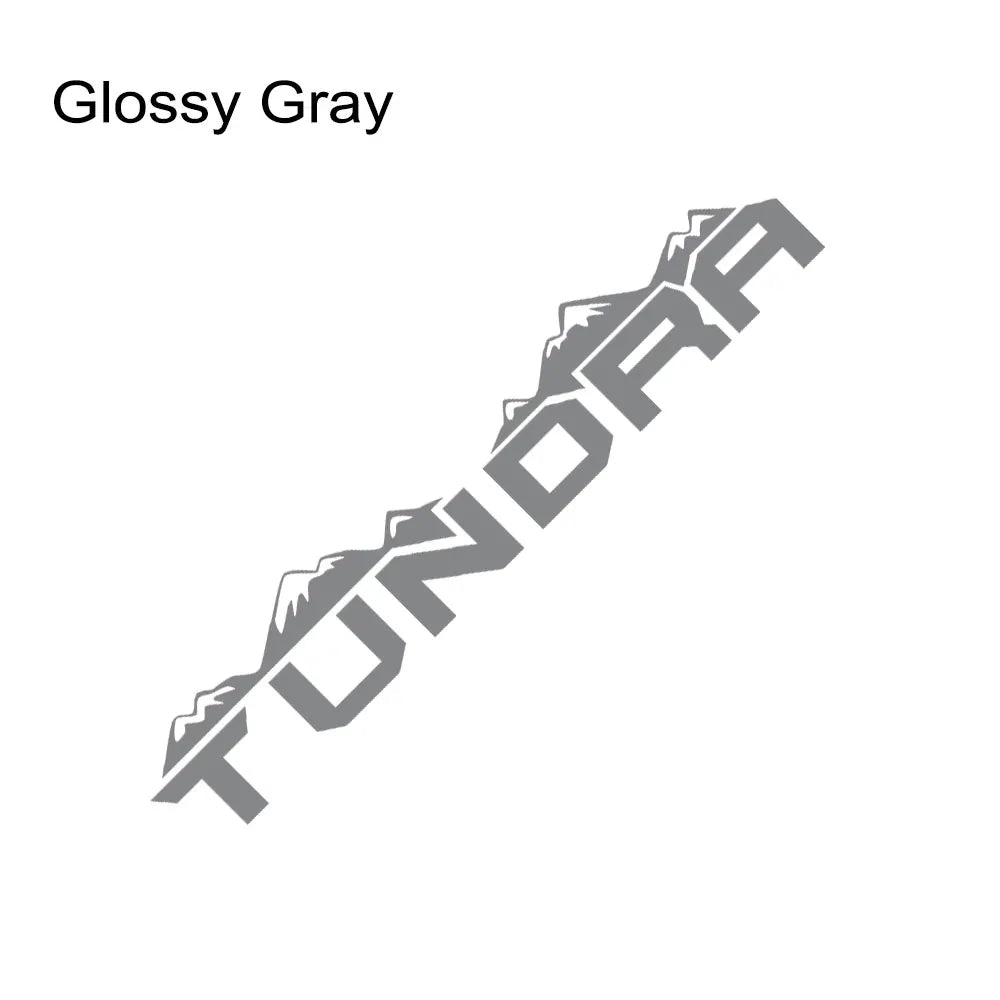 Mountain Tailgate & Rear Tail Decal for Toyota Tundra | Glossy Vinyl Truck Graphic
