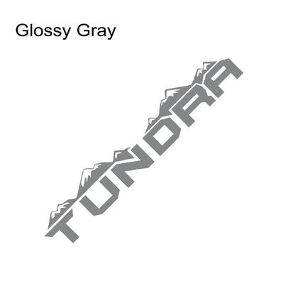 Mountain Tailgate & Rear Tail Decal for Toyota Tundra | Glossy Vinyl Truck Graphic