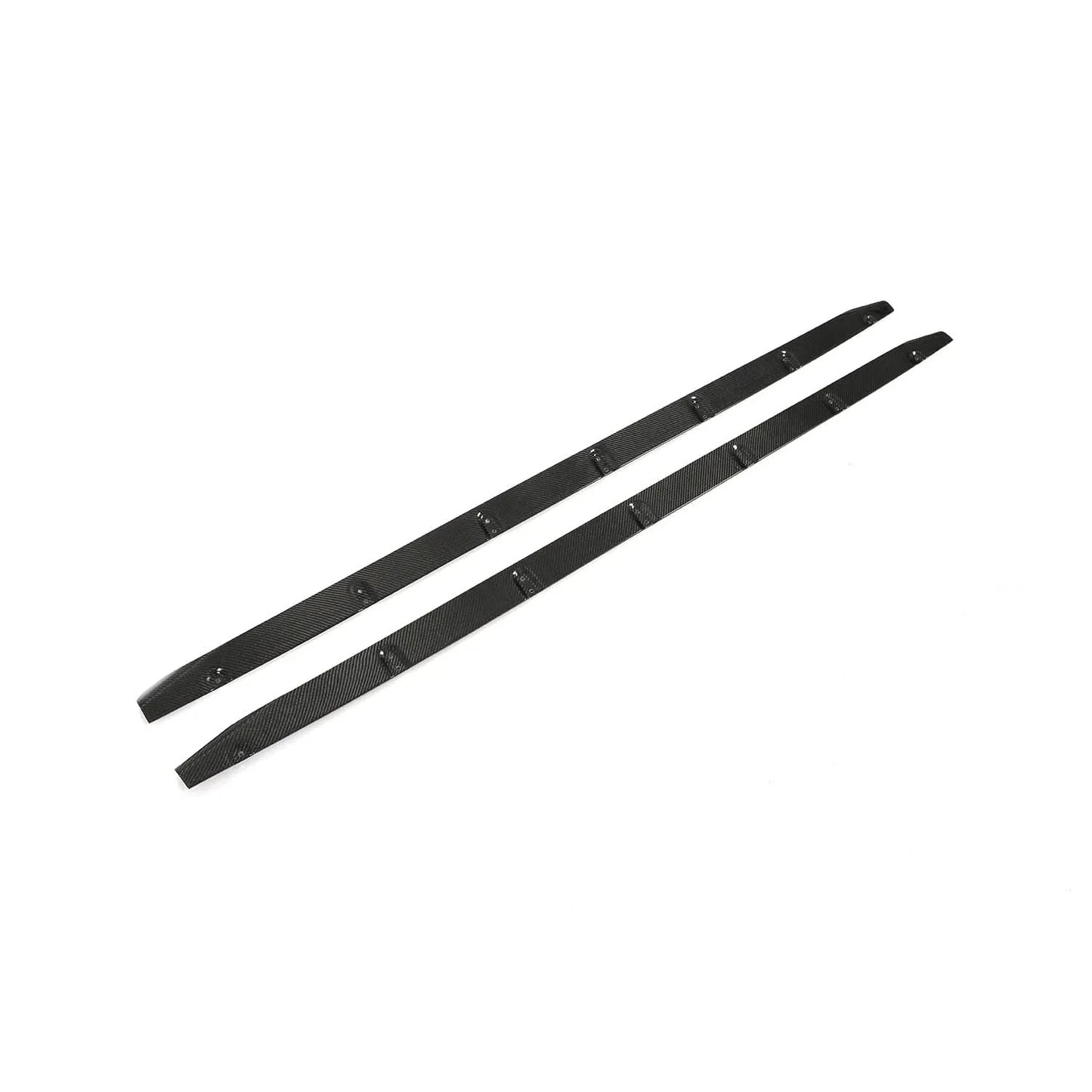 Audi S3 8Y Sedan (2021-2022) Carbon Fiber Side Skirt Extensions – Premium Plus Aero Splitters