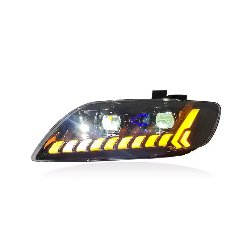 LED Headlights for Audi Q7 2006–2015 Plug-and-Play Headlight Assembly
