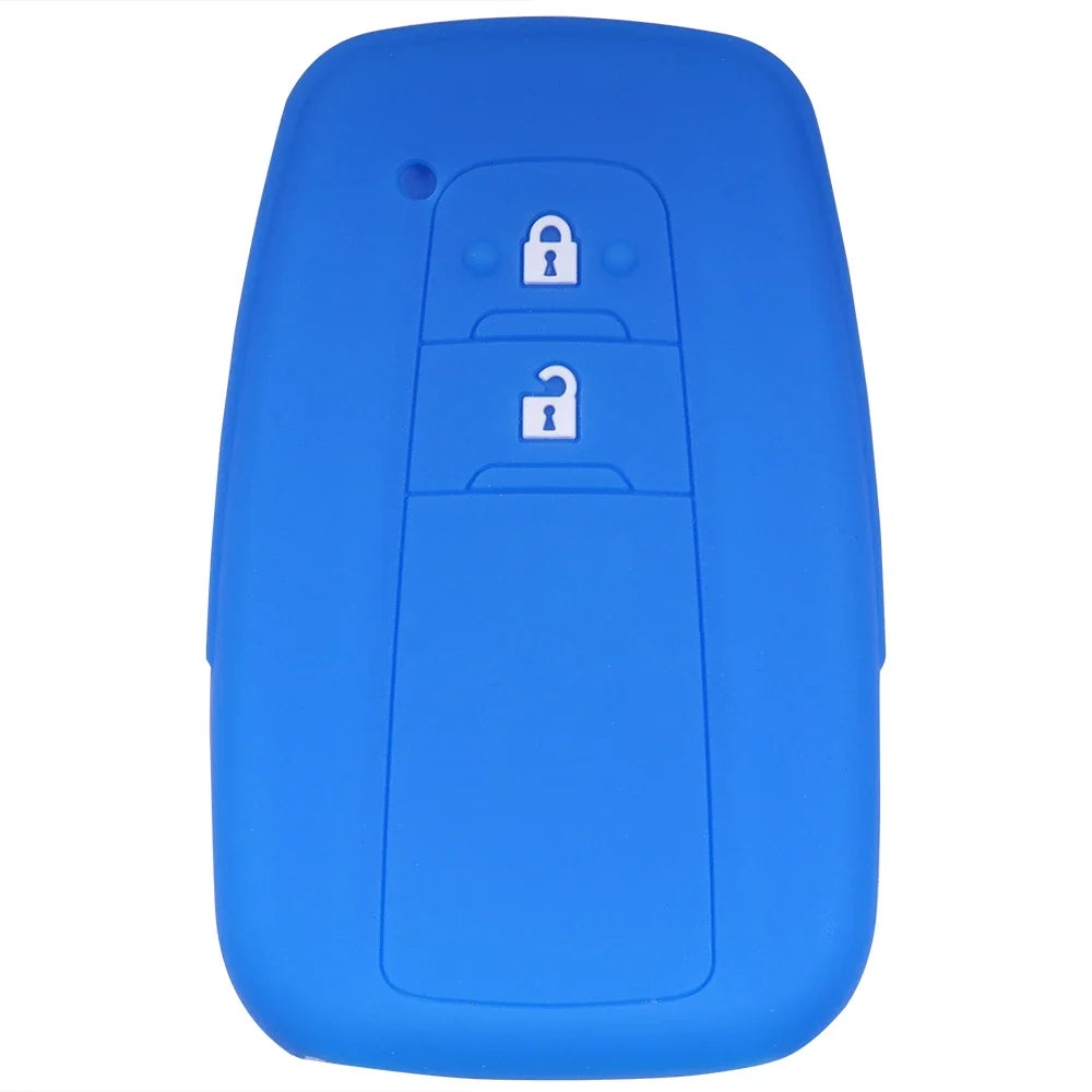 Silicone Key Fob Cover for Toyota Rav4 Corolla Camry Highlander Prius