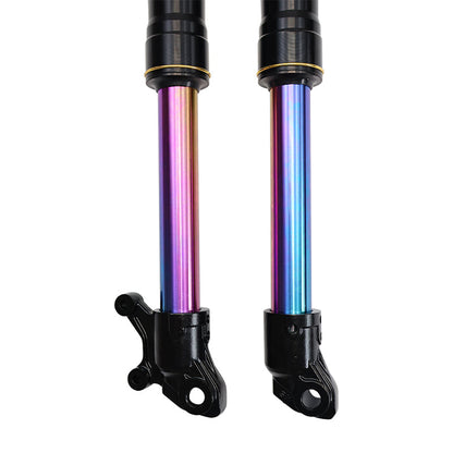 Tuttio Soleil 01 630mm Adjustable USD Forks – Rainbow Titanium