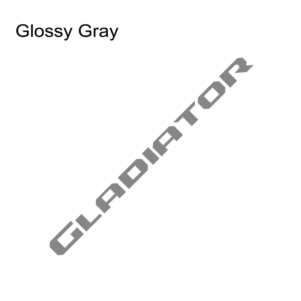Jeep Gladiator Tailgate Vinyl Letter Decal – Rear Tail Graphic Sticker | 39" Wide | 12 Finishes