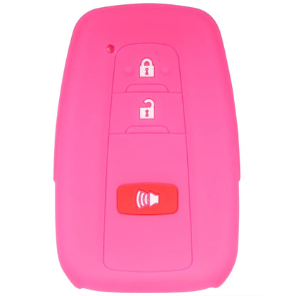 Silicone Key Fob Cover for Toyota Rav4 Corolla Camry Highlander Prius