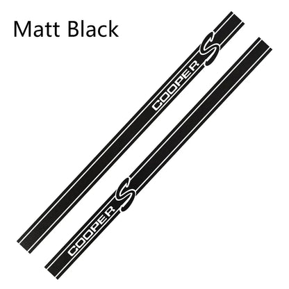 Side Stripe Decals for Mini Cooper (R50, R52, R53, R56, R57, R58, R59, R61) | 2-Piece Vinyl Kit