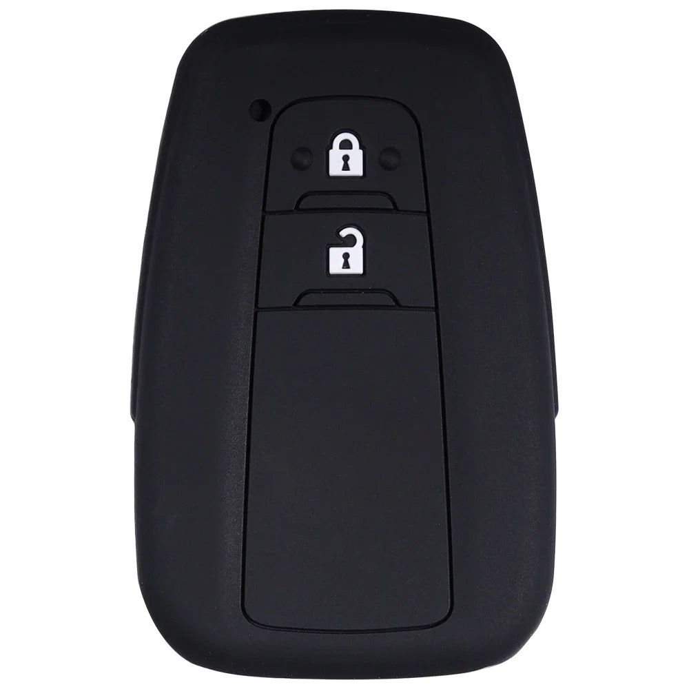 Silicone Key Fob Cover for Toyota Rav4 Corolla Camry Highlander Prius