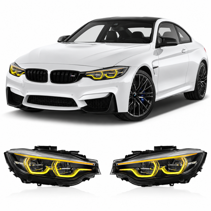 CSL Yellow LED DRL Modules for BMW F80 M3 & F82/F83 M4 LCI 2018-2020
