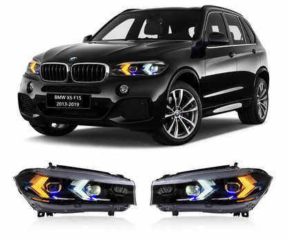 Laser LED Headlights for BMW X5 F15 2013-2019