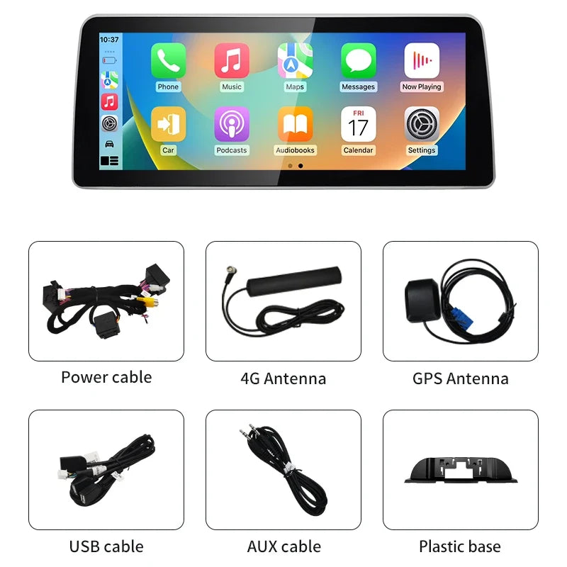 BMW 6Series F06 F12 F13 12.3" Android Car Stereo Apple CarPlay Android Auto Screen Upgrade