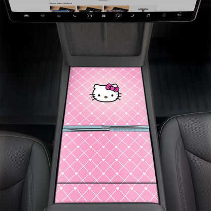 Sweet Kitty | Tesla Center Console Wrap Kit | Model Y 2026