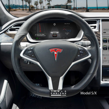 Sweet Kitty Tesla Steering Wheel Wrap | Model S