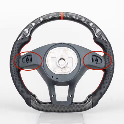 Carbon Fiber Steering Wheel for Mercedes AMG A C E Class