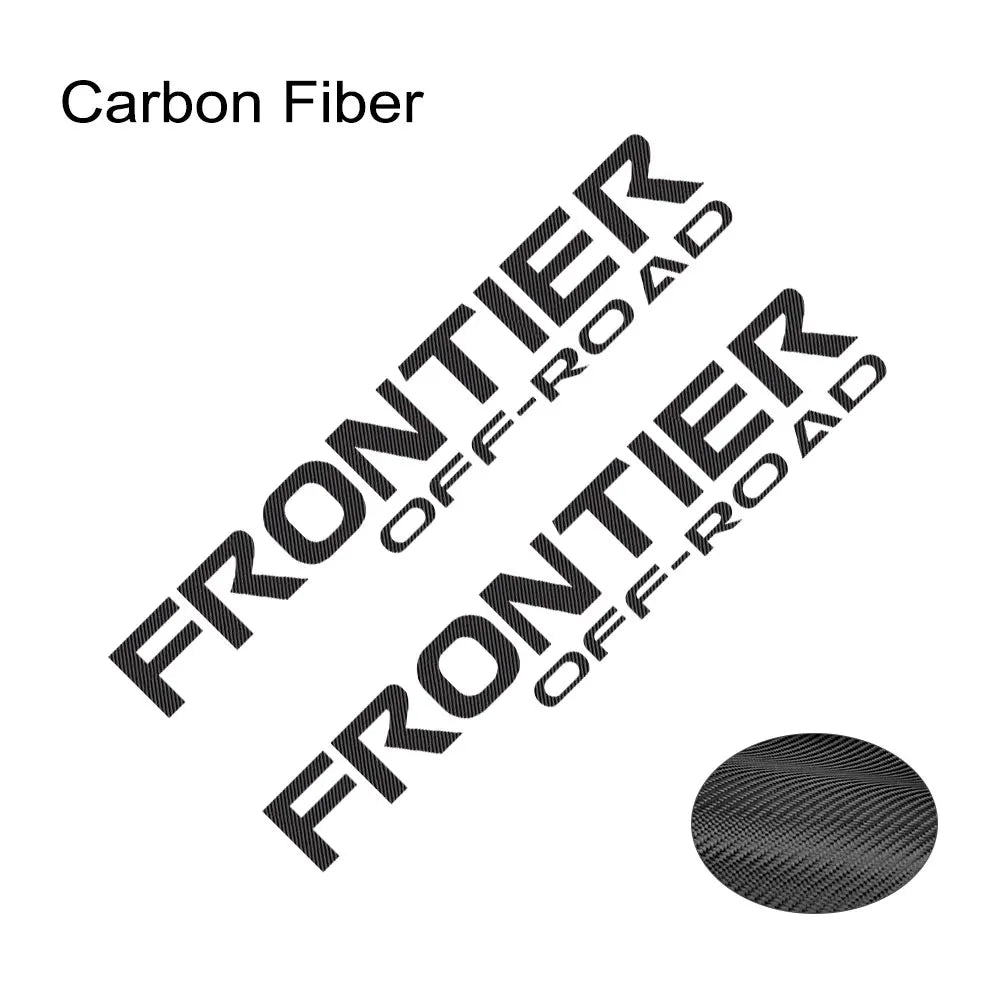 Trunk Bed Side Graphic Decal for Nissan Frontier | 2-Piece Pickup Vinyl Sticker