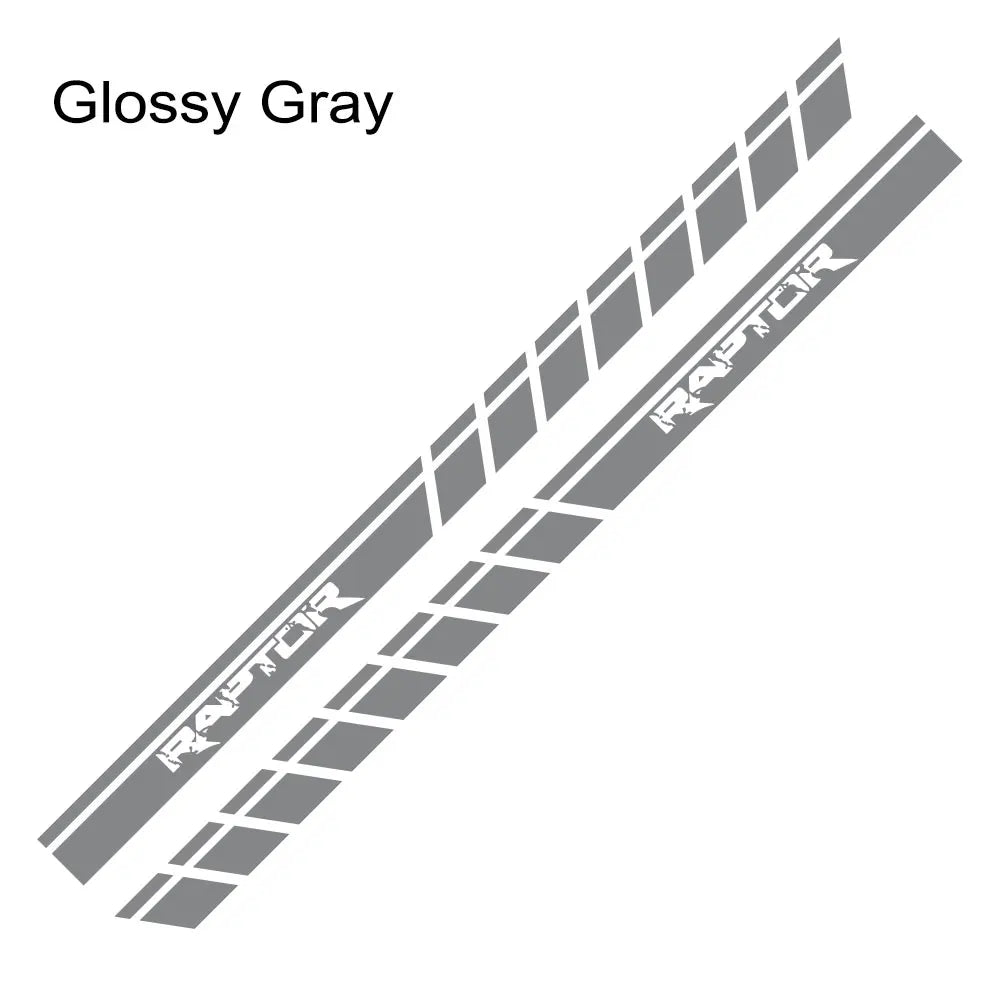 Door Side Body Stripe Decal for Ford F-150 Raptor | Vinyl Film Truck Graphic