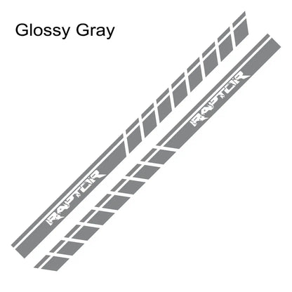 Door Side Body Stripe Decal for Ford F-150 Raptor | Vinyl Film Truck Graphic