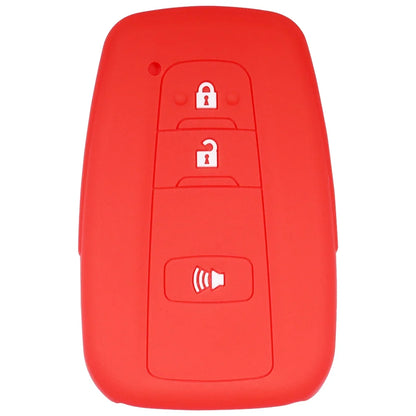 Silicone Key Fob Cover for Toyota Rav4 Corolla Camry Highlander Prius