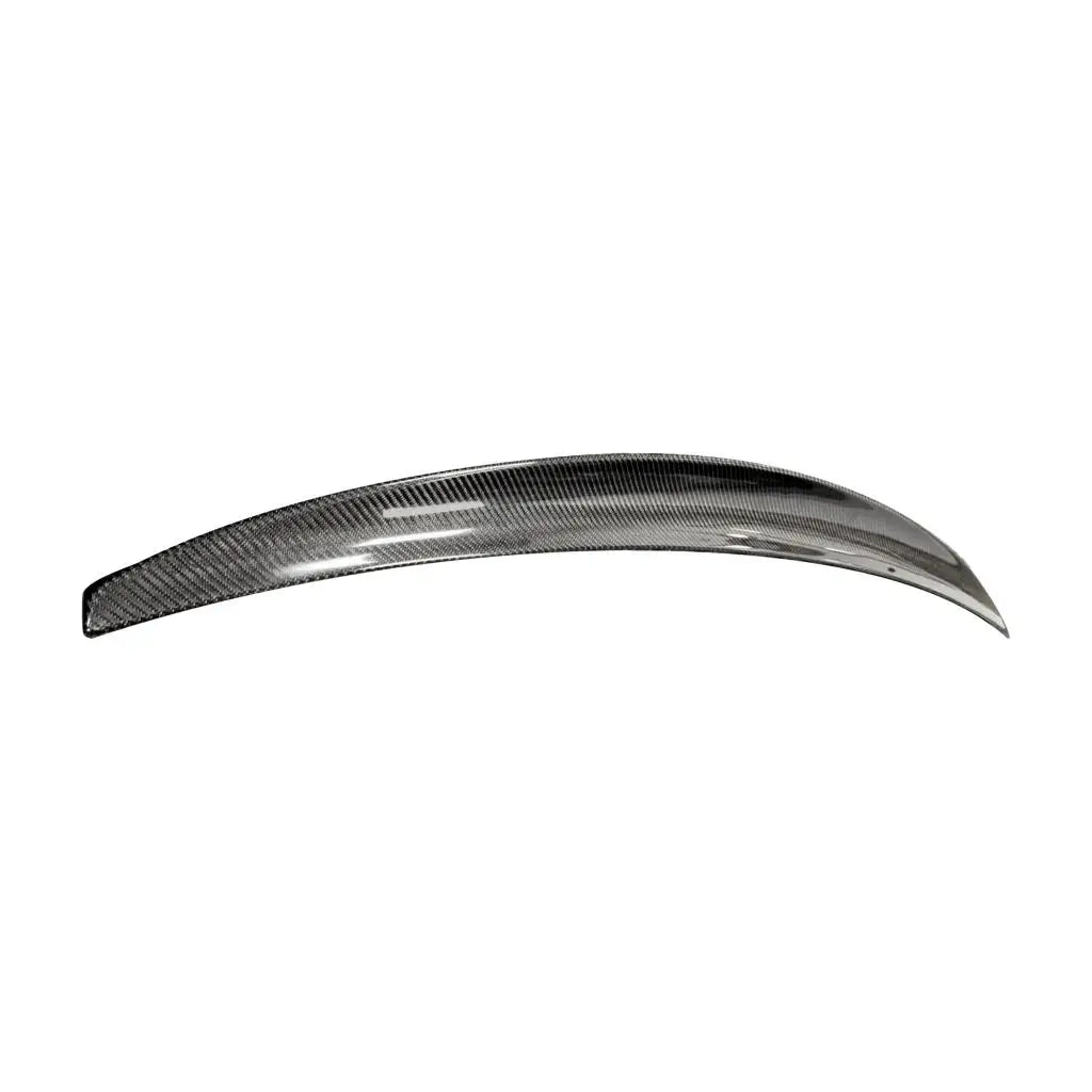 Audi A4 B9 S-Line / S4 Sedan Carbon Fiber Rear Trunk Boot Spoiler Wing Lip 2022 - 2024
