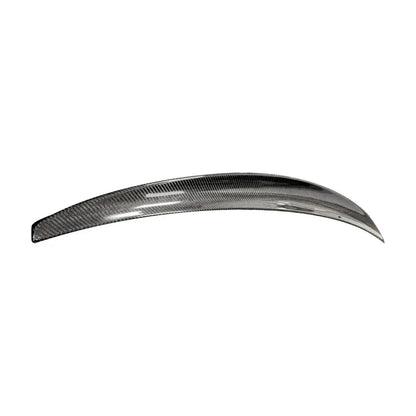 Audi A4 B9 S-Line / S4 Sedan Carbon Fiber Rear Trunk Boot Spoiler Wing Lip 2022 - 2024