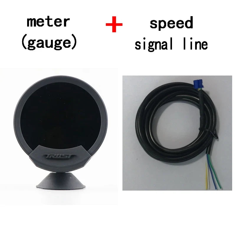 Greddi Sirius 7 Color LCD Head Up Display Gauge | Universal 10-Function Digital Gauge