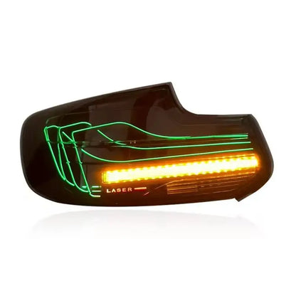 BMW 2 Series F22 / F87 CSL RGB Style LED Tail Light Assembly with Turn Signal 2014 - 2021 (Replaces 63211384009)