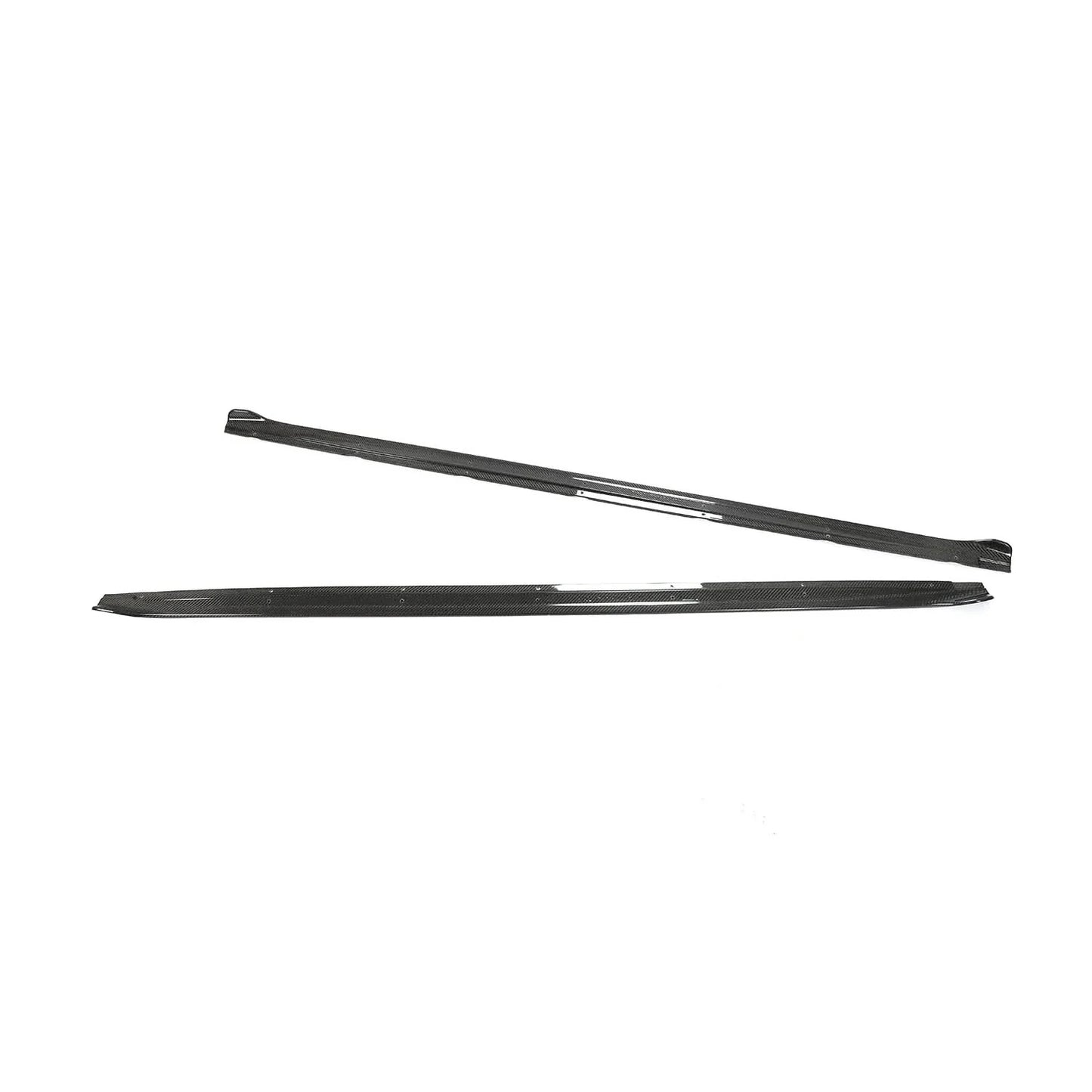 Audi S3 8Y Sedan (2021-2022) Carbon Fiber Side Skirt Extensions – Premium Plus Aero Splitters