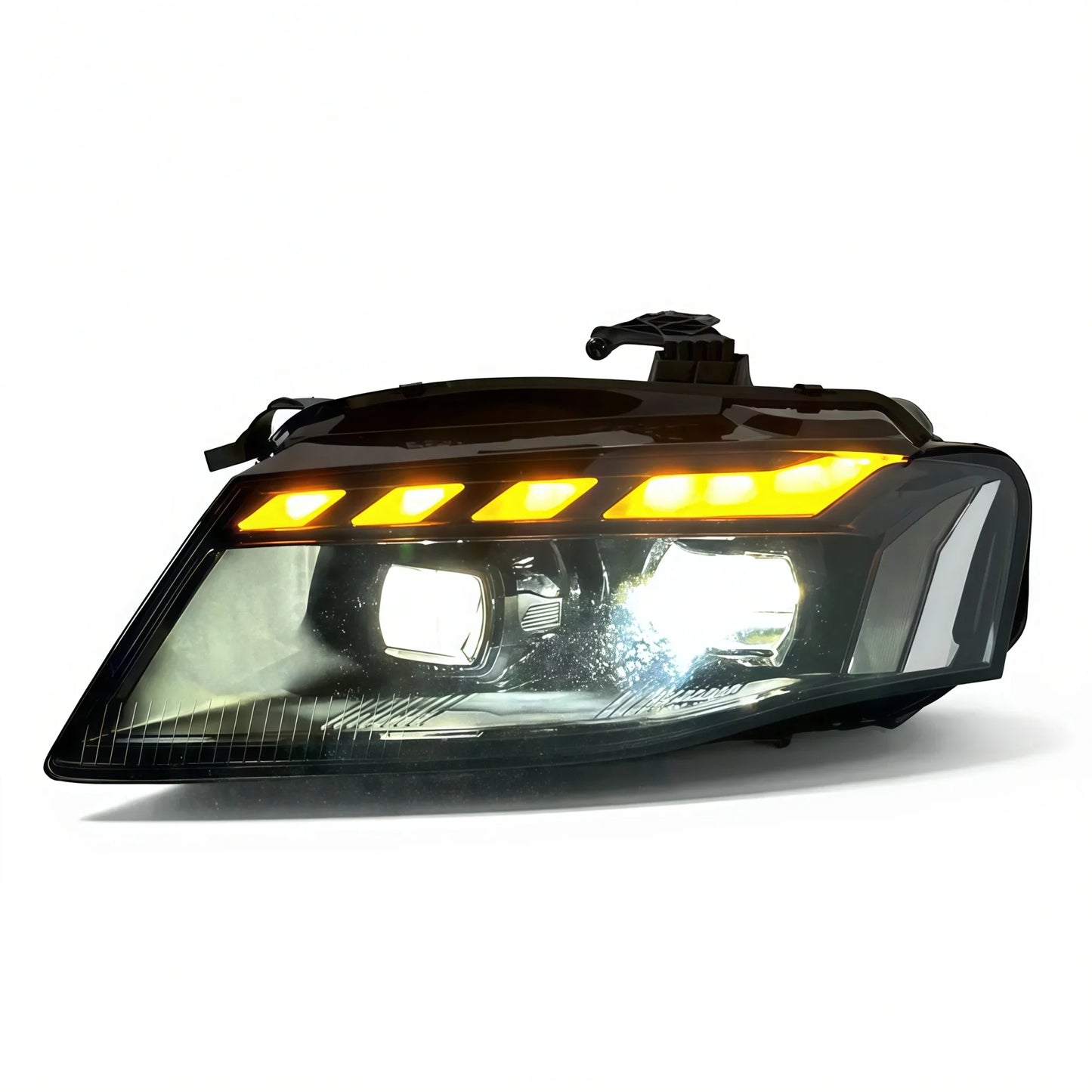 Audi A4 RS Style LED Headlight Assembly with Daytime Running Lights 2008 - 2012