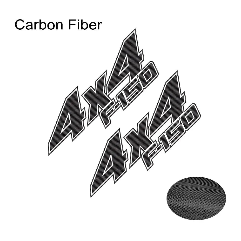 4x4 Rear Bed Side Decal for Ford F-150 Raptor / XLT | Pickup Truck Vinyl Graphic