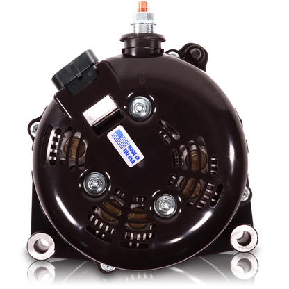 Mechman 400 Amp Billet Large Case Alternator 2001-2007 GM HD Truck 6.6L Duramax - Purple