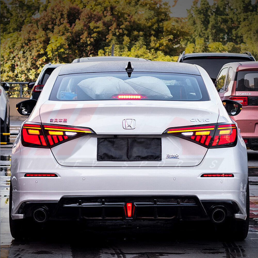HRS 2022-26 Honda Civic 11th Gen Sedan LED Tail Lights - V2