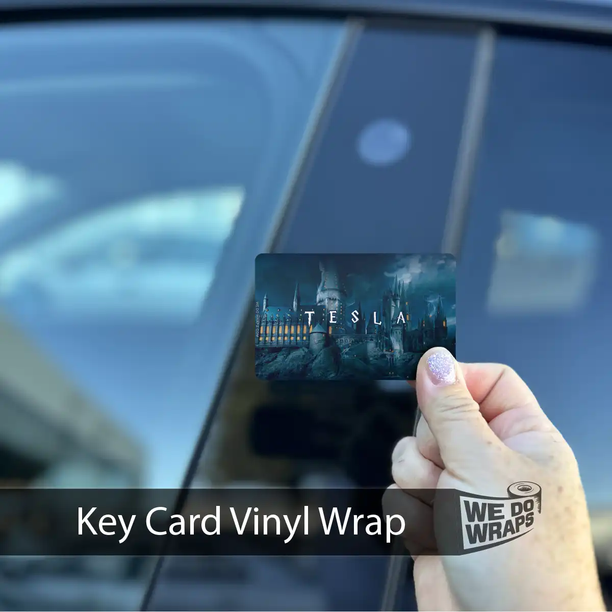 Wizardry Castle Walls | NFC Key Card Wrap