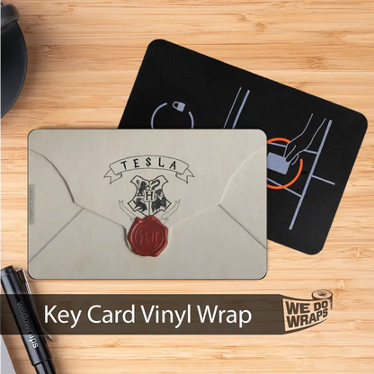 Witchcraft and Wizardry School Letter | NFC Key Card Wrap