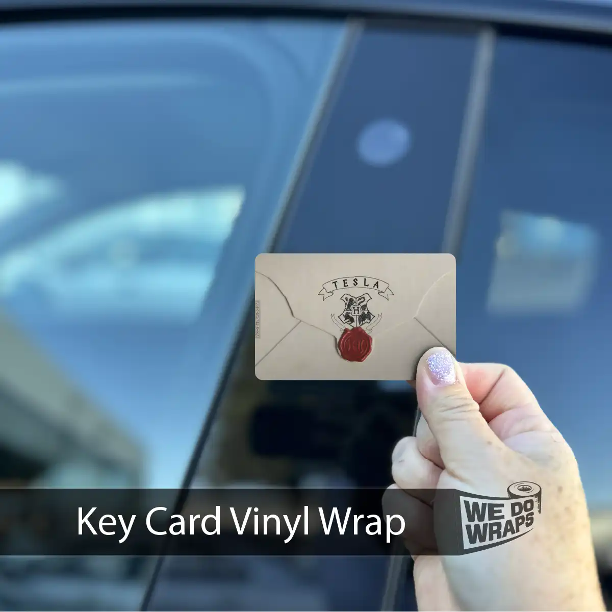Witchcraft and Wizardry School Letter | NFC Key Card Wrap