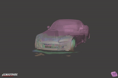 Honda S2000 (AP1) 3D Scan (1999-2003)