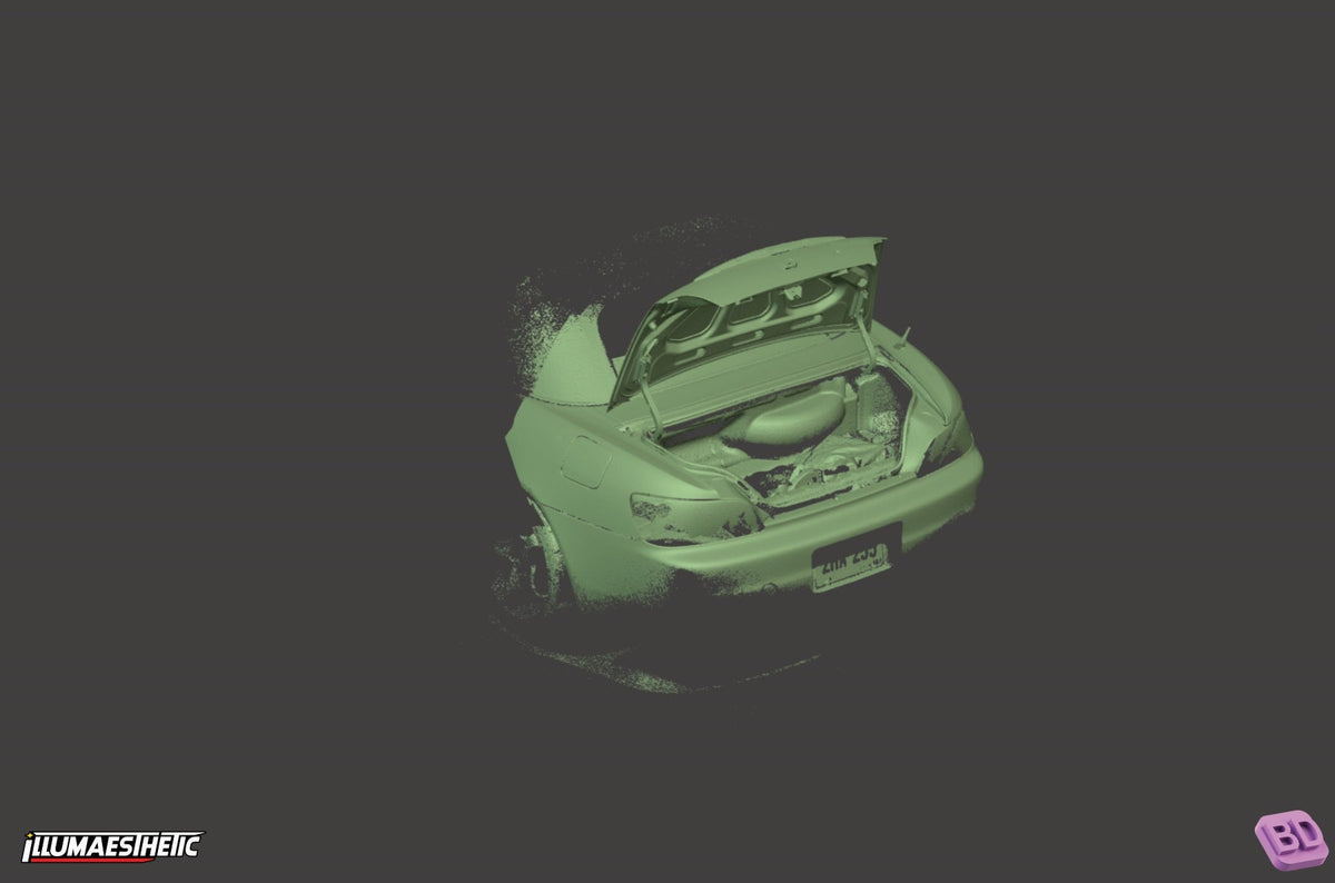 Honda S2000 (AP1) 3D Scan (1999-2003)