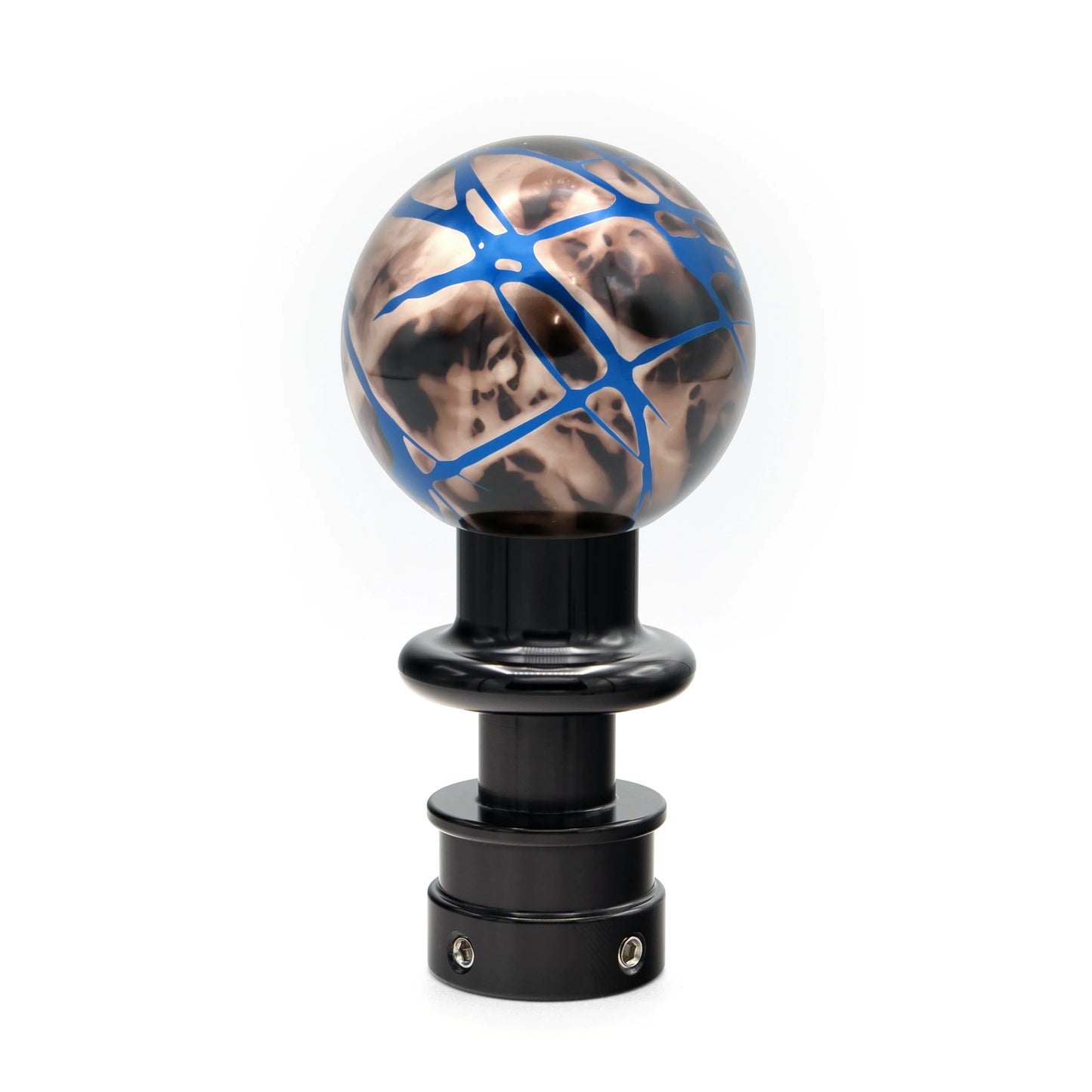 Billetworkz Automatic Shifter - Black Smoke w/Blue Splash - Honda Civic (2012–2026)