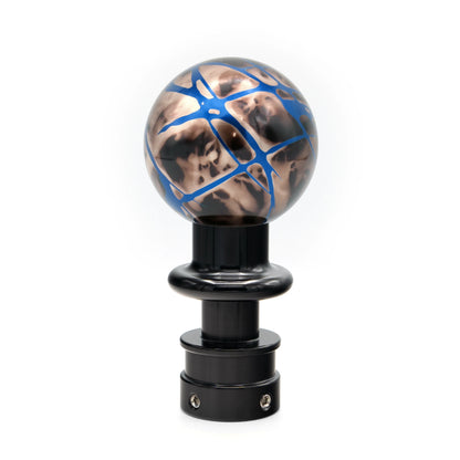 Billetworkz Automatic Shifter - Black Smoke w/Blue Splash - Honda Civic (2012–2026)