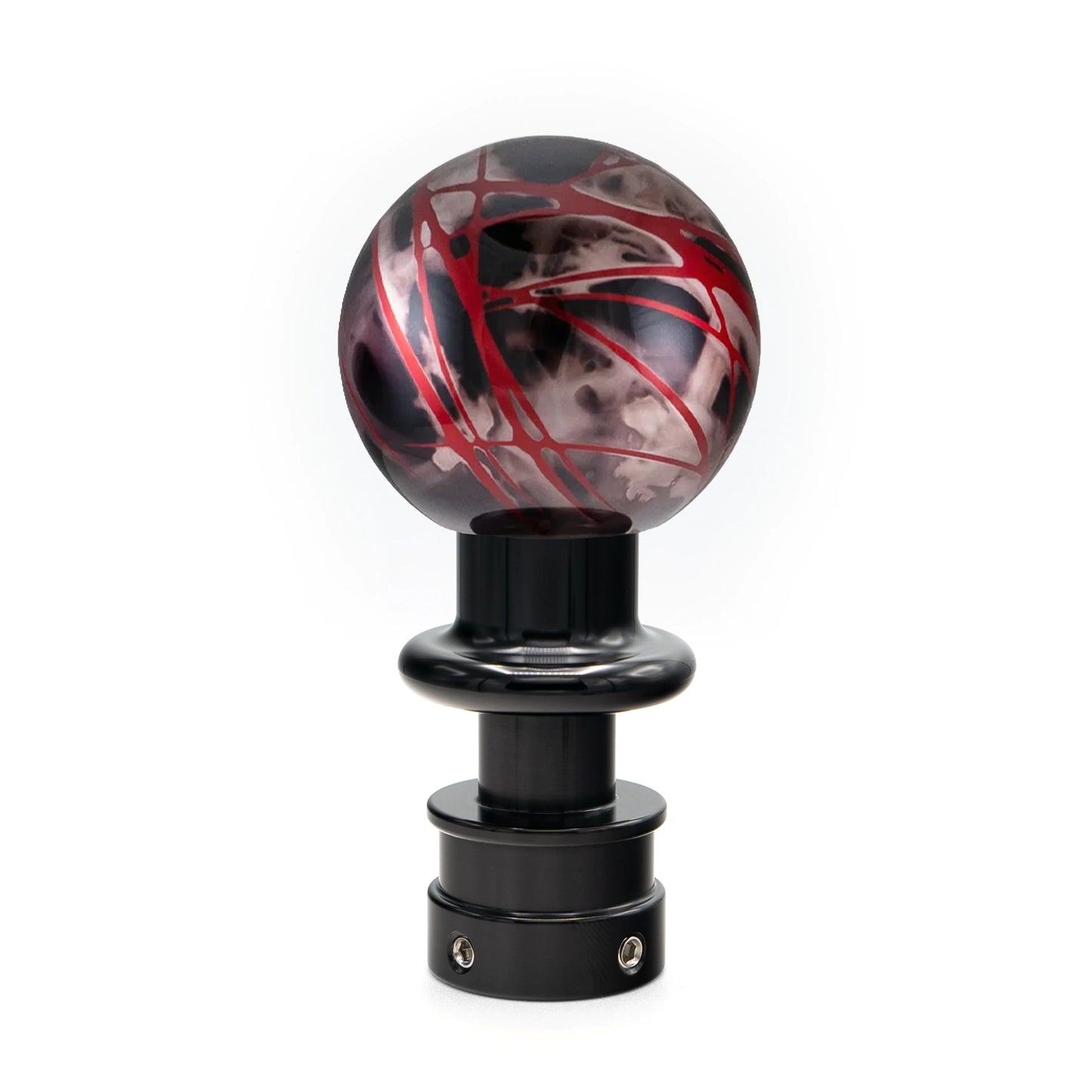 Billetworkz Automatic Shifter - Black Smoke w/Red Splash - Honda Civic (2012–2026)