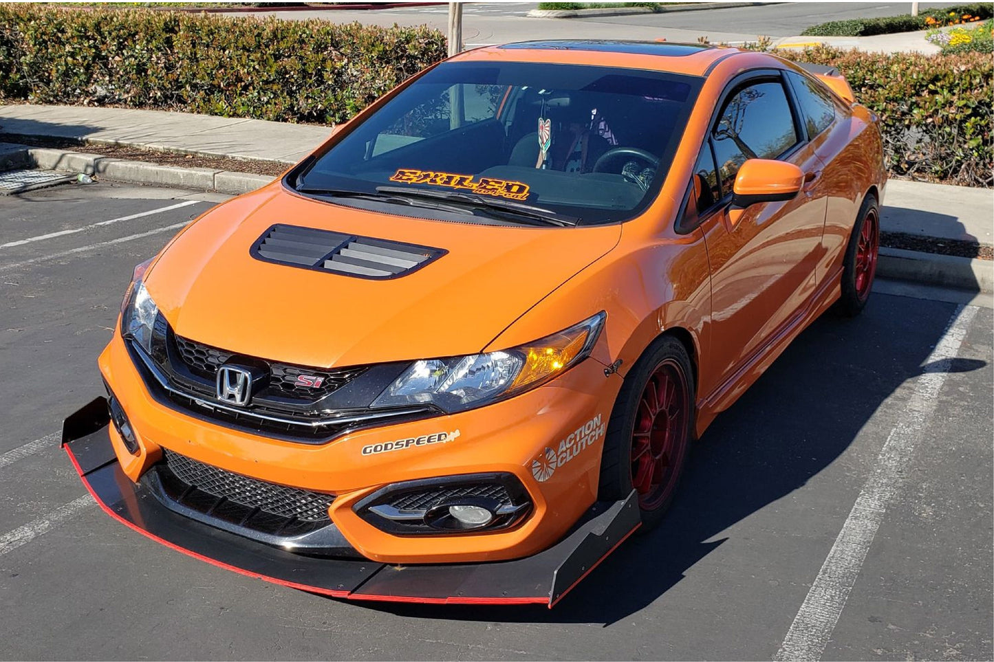 Front Splitter –  Honda Civic Si Coupe (FG4, 2014-2015)