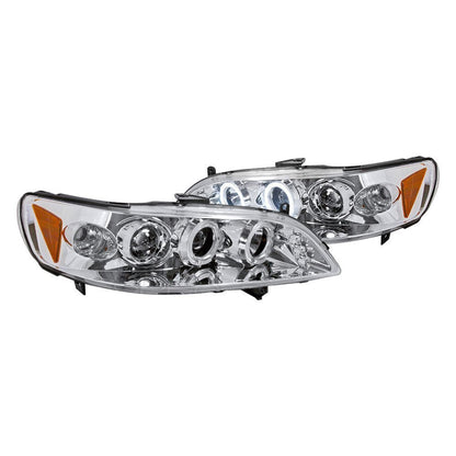 Spec-D 98-02 Honda Accord Halo Projector Headlights Chrome