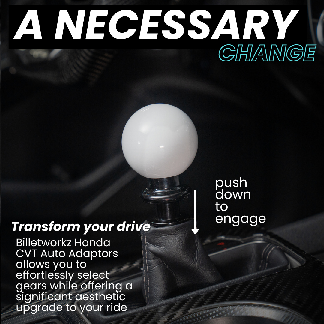 Billetworkz Automatic CVT Shift Knob Adapter - Honda Civic (2012–2026)