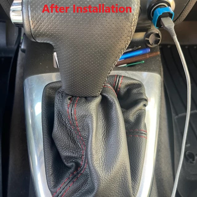 2006 - 2010 Hummer H3 Automatic Shifter Transmission Shift Boot Replacement Leather Cover