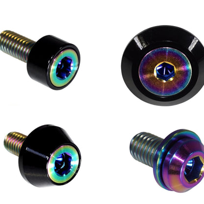 ZSPEC Hood Latch & Hinges Fasteners for '22+ Nissan Frontier D41, Titanium & Billet