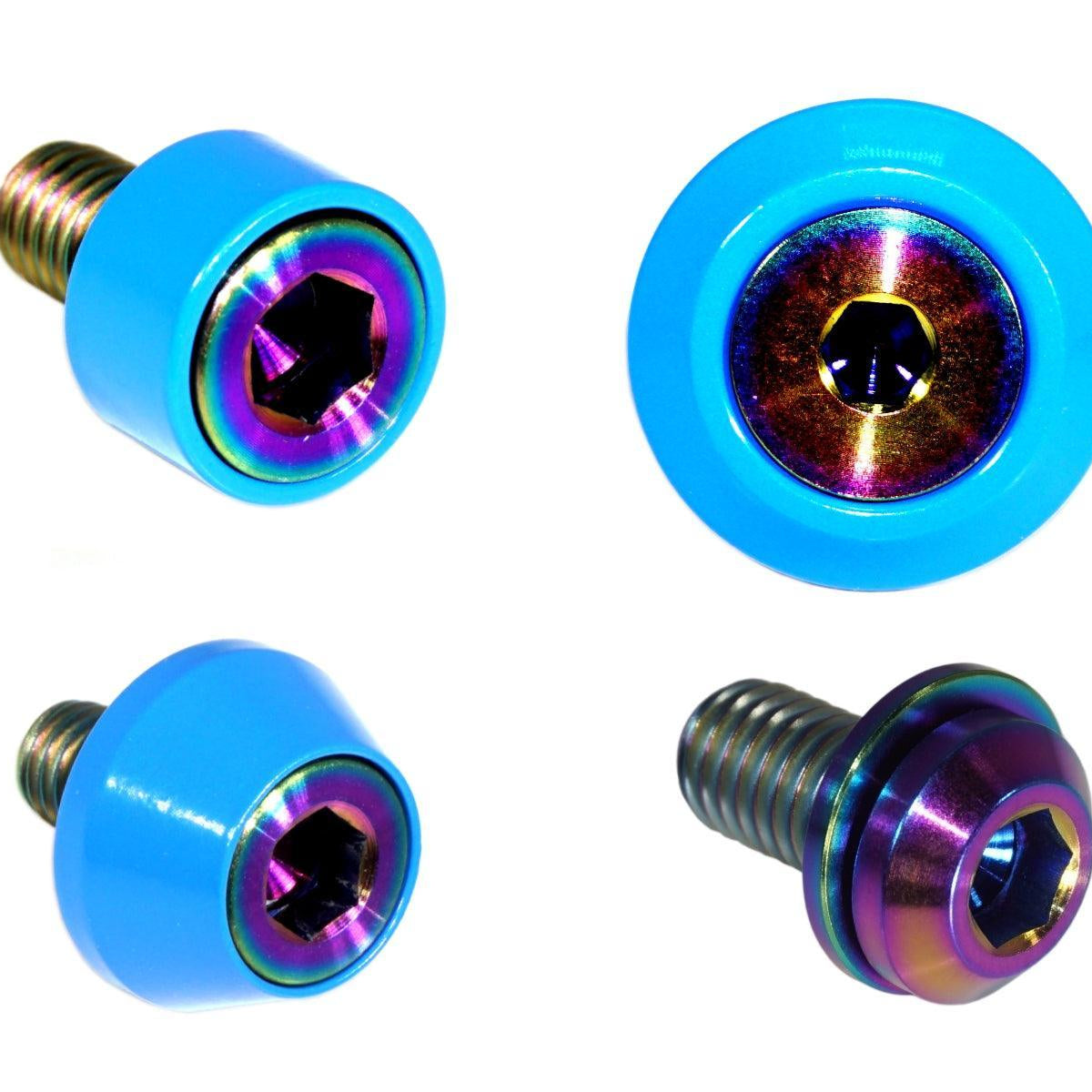 ZSPEC Stage-2 Dress Up Bolts® Kit for Nissan 300zx Z32, Titanium & Billet