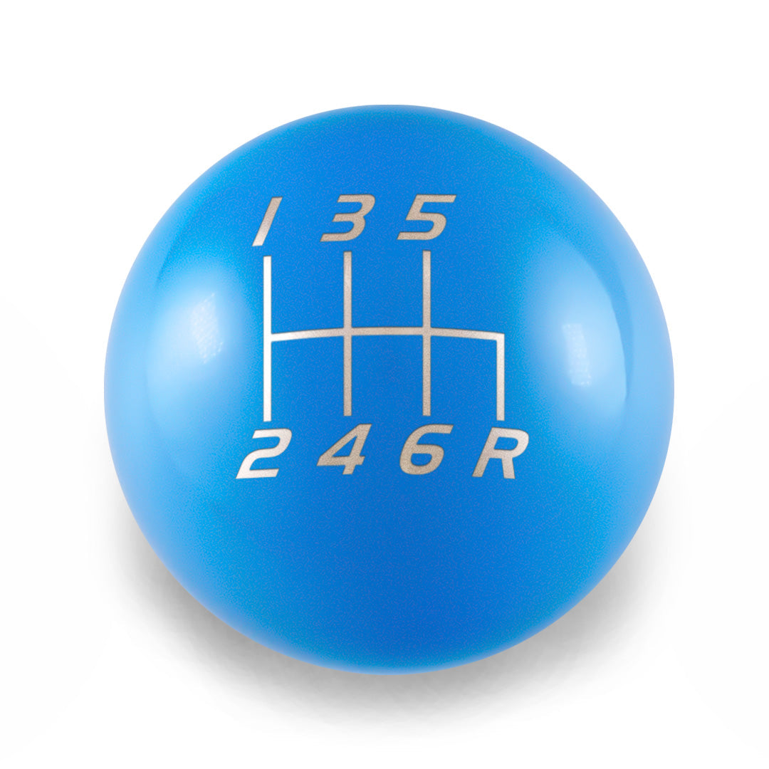 Billetworkz Weighted Shift Knob - 6-Speed Velocity Engraving for Honda