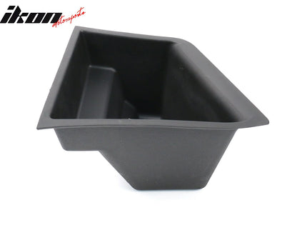 2020-2023 Tesla Model 3 Black Rear Left Side Storage Box TPE ABS 2PCS