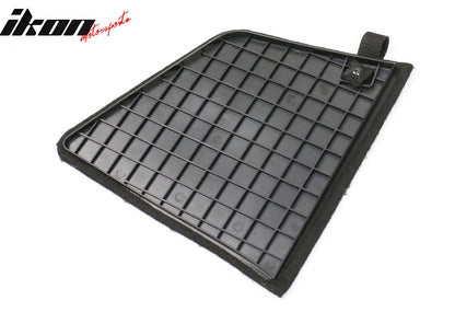 2020-2023 Tesla Model 3 Black Rear Left Side Storage Box TPE ABS 2PCS