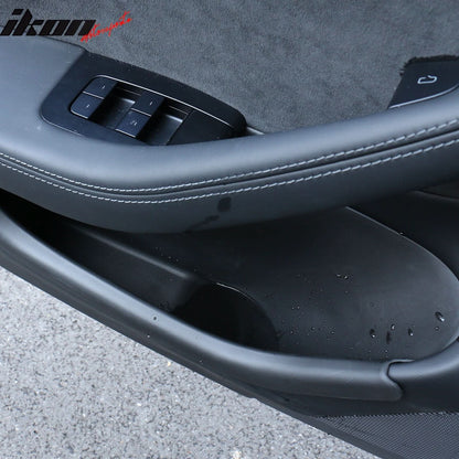 2024-2025 Tesla Model 3 Highland Front Rear Door Side Storage Box TPE