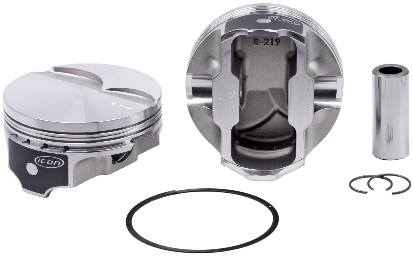 PISTONS FORGED ALUM FLAT TOP L